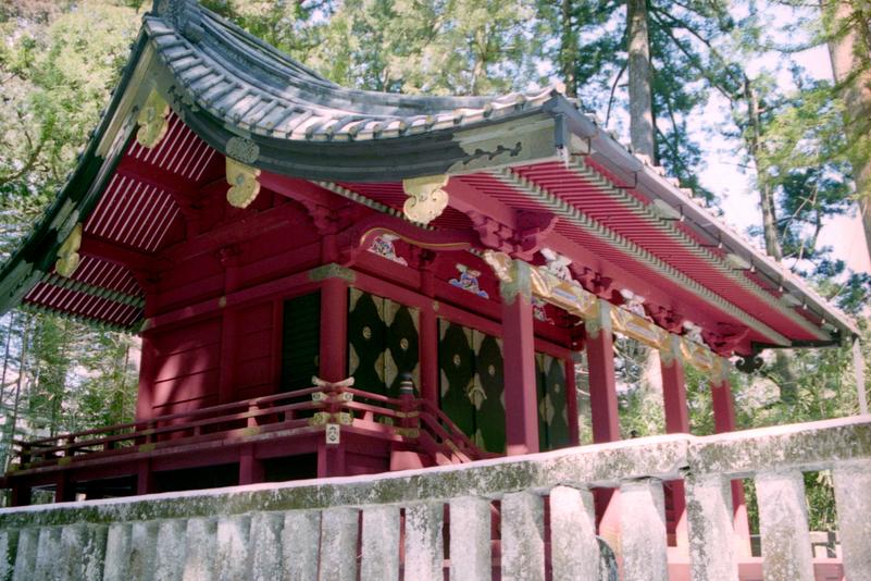 Un temple du sanctuaire de Nikkō.