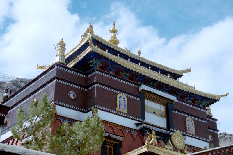 Le monastère de Tashi Lumpo, à Shigatsé.
