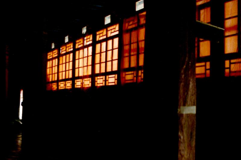 Fenêtres, monastère de Drepung.
