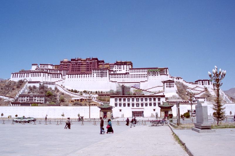 Le palais du Potala, à Lhassa.
