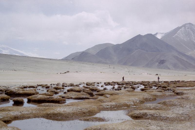 Le paysage près du Karakul.